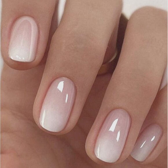 Other - GIFTED TO CUSTOMER ~ Gel Shine Press-On Nails (Short, Rounded Tips)